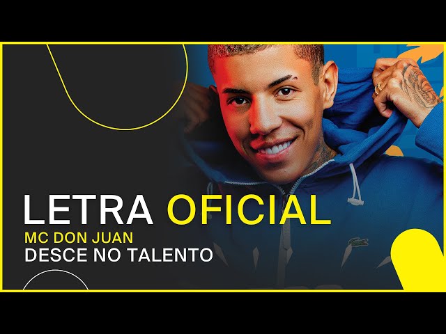 Mc Don Juan - Desce no talento