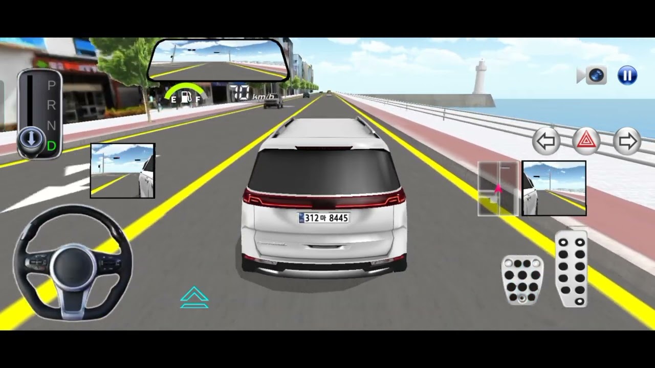 Ultimate City Driving Test! 🏙️ Driving the Giant White SUV in Driving  | Zero Damage Challenge! 🚗💨