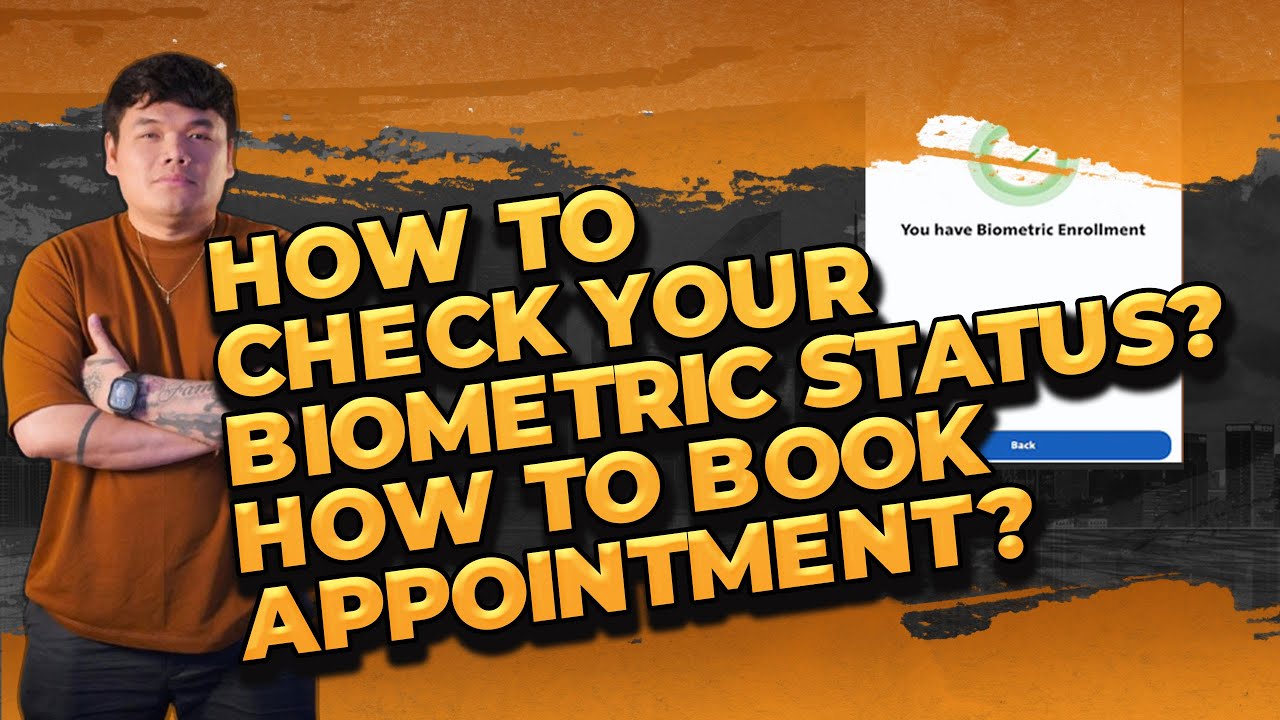 BIOMETRIC IS MANDATORY! HOW TO CHECK IF YOUR DONE, HOW TO BOOK APPOINTMENT ONLINE.
