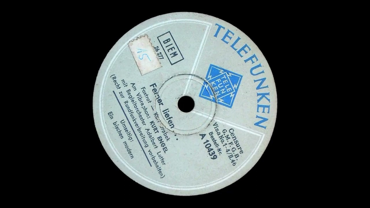 Ferner liefen ... - Telefunken A 10439 - 1941