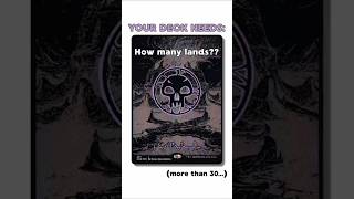 How Many Lands Does A Commander Deck REALLY Need?