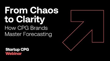 De kunst en wetenschap van voorraadprognoses voor CPG-oprichters | Webinar