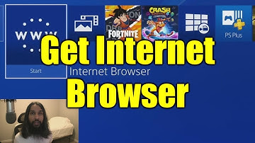How to Get Internet Browser on PS4