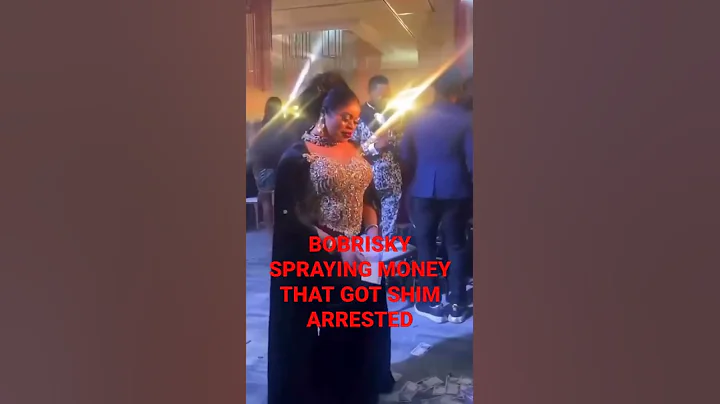 BOBRISKY SPRAYING MONEY THAT GOT SHIM ARRESTED #nigeria #news #criticsnews #tinubu #bobrisky