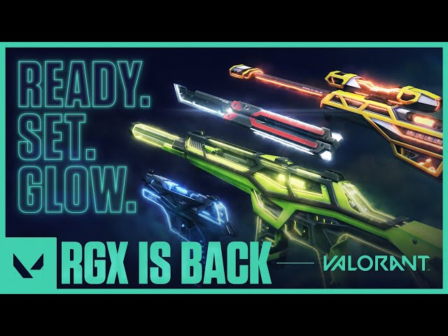 Ready.Set.GLOW. // RGX 11z Pro スキントレーラー - VALORANT class=