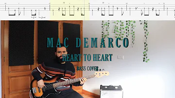 Mac DeMarco // Heart To Heart [Bass Cover + Tabs]