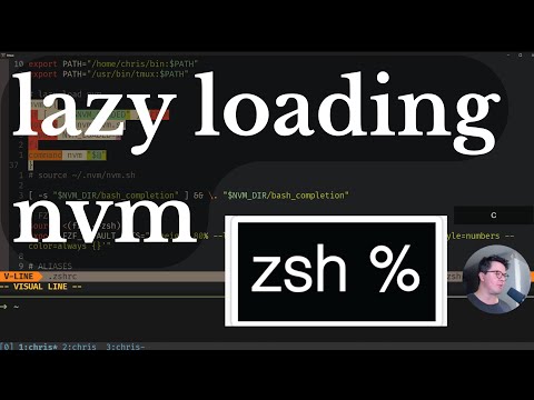 improving your zsh startup time by a lot (node version manager is the problem)