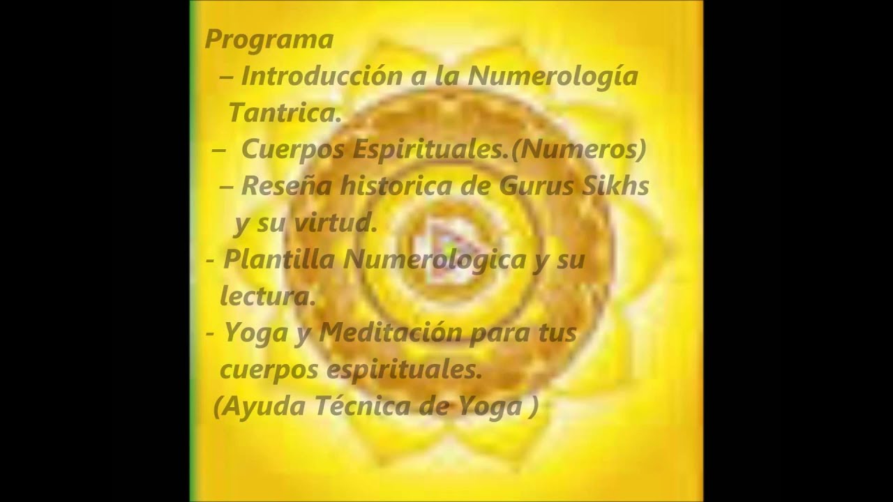 Taller de Numerología Tantrica en Mundo del Arte 2015 ... Taller de Numerología Tantrica en Mundo del Arte 2015 ...