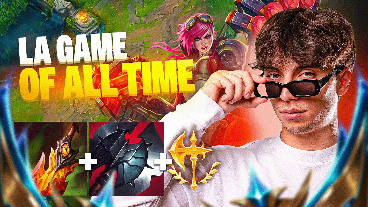 LA MEILLEURE GAME DE VI DE L'HISTOIRE DE LOL - RUSH S16 - Vi vs Zaahen