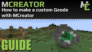 MCREATOR: Geode Blocks And Crystals V2 | 2022.2