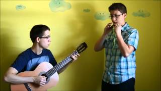 Yoshis Island - Intro Music Box Theme (guitar & ocarina cover)