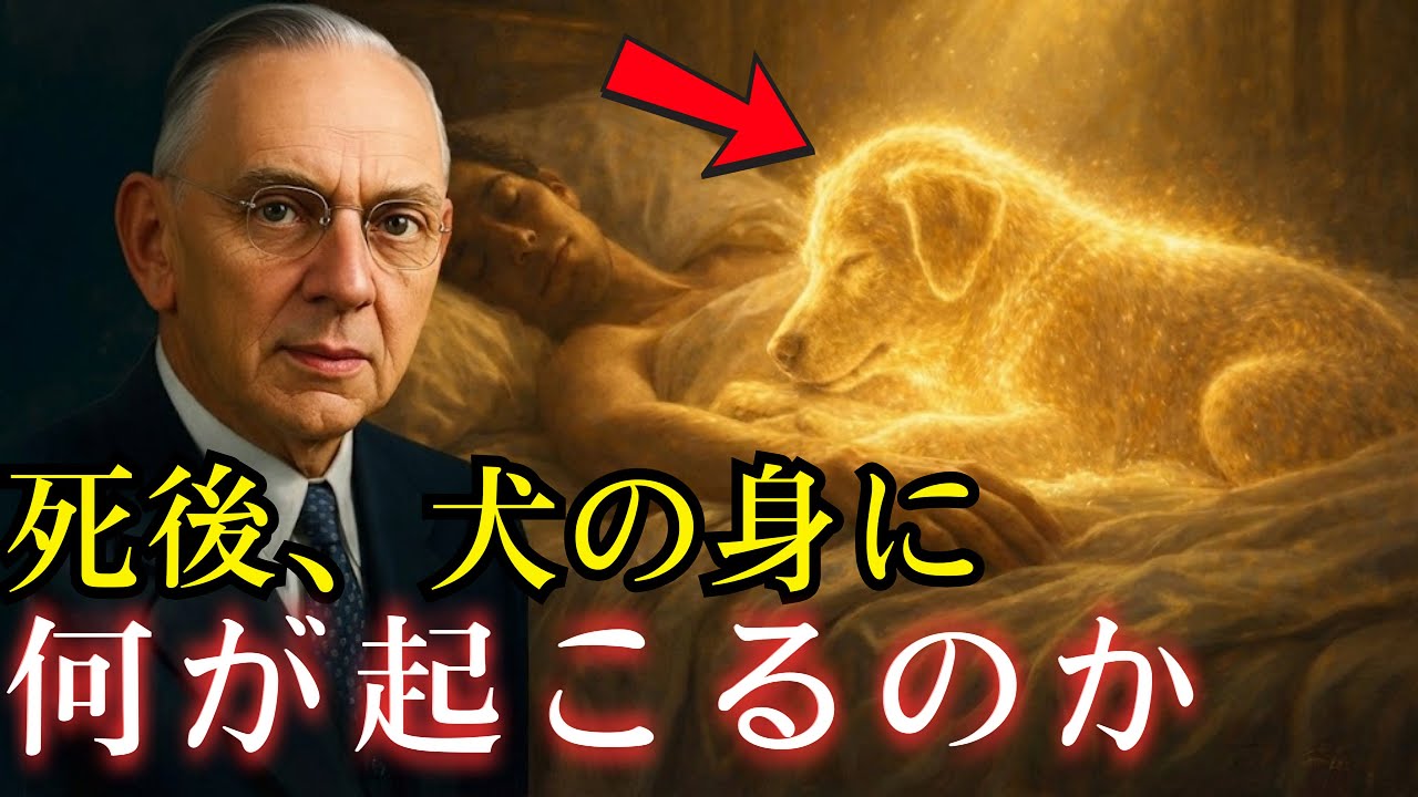 【衝撃】エドガー・ケイシー予言！あなたの犬が死んだ後、本当に何が起こるのか～徹底解説～【霊界の秘密】【死後の世界】