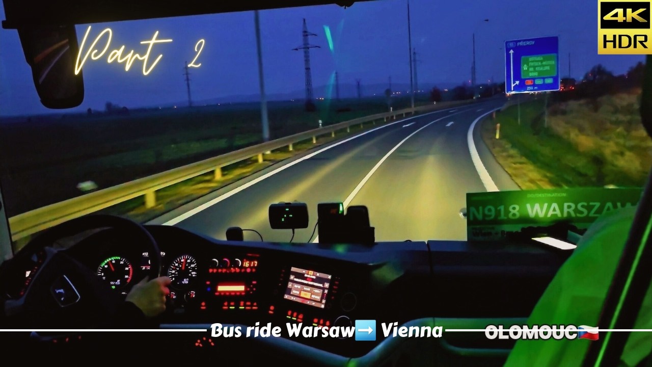 Traveling Europe: The road to Vienna, Flixbus trip Warsaw ➡️ Vienna part 2. Warszawa➡️ Wieden odc. 2