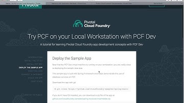 3. Pivotal Cloud Foundry Installation