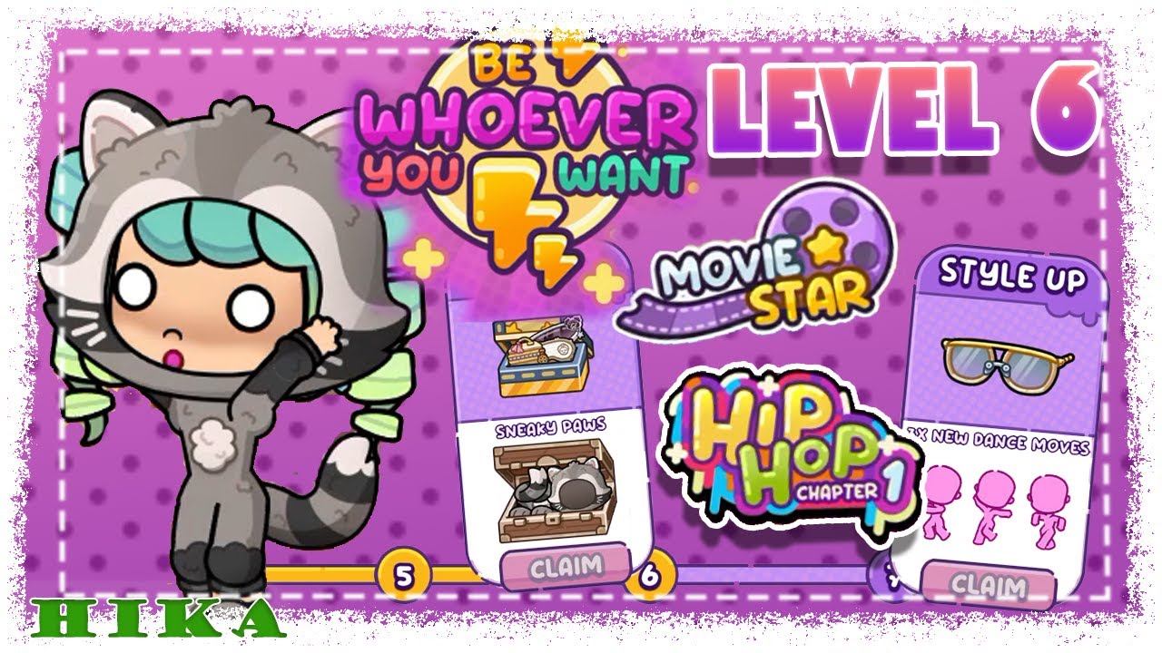 TUTORIAL LEVEL 6 ! BE WHOEVER YOU WANT - MOVIE STAR CHAPTER  | AVATAR WORLD PAZU