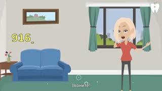Sunrise Family Dentistry рекламный анимационный видеоролик создан для стоматологической клиники
