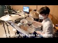 kco drum MR 1 solo 14 bpm 80