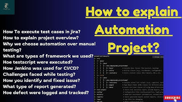 Selenium Automation Project Explanation for Interviews | Automation framework Explanation