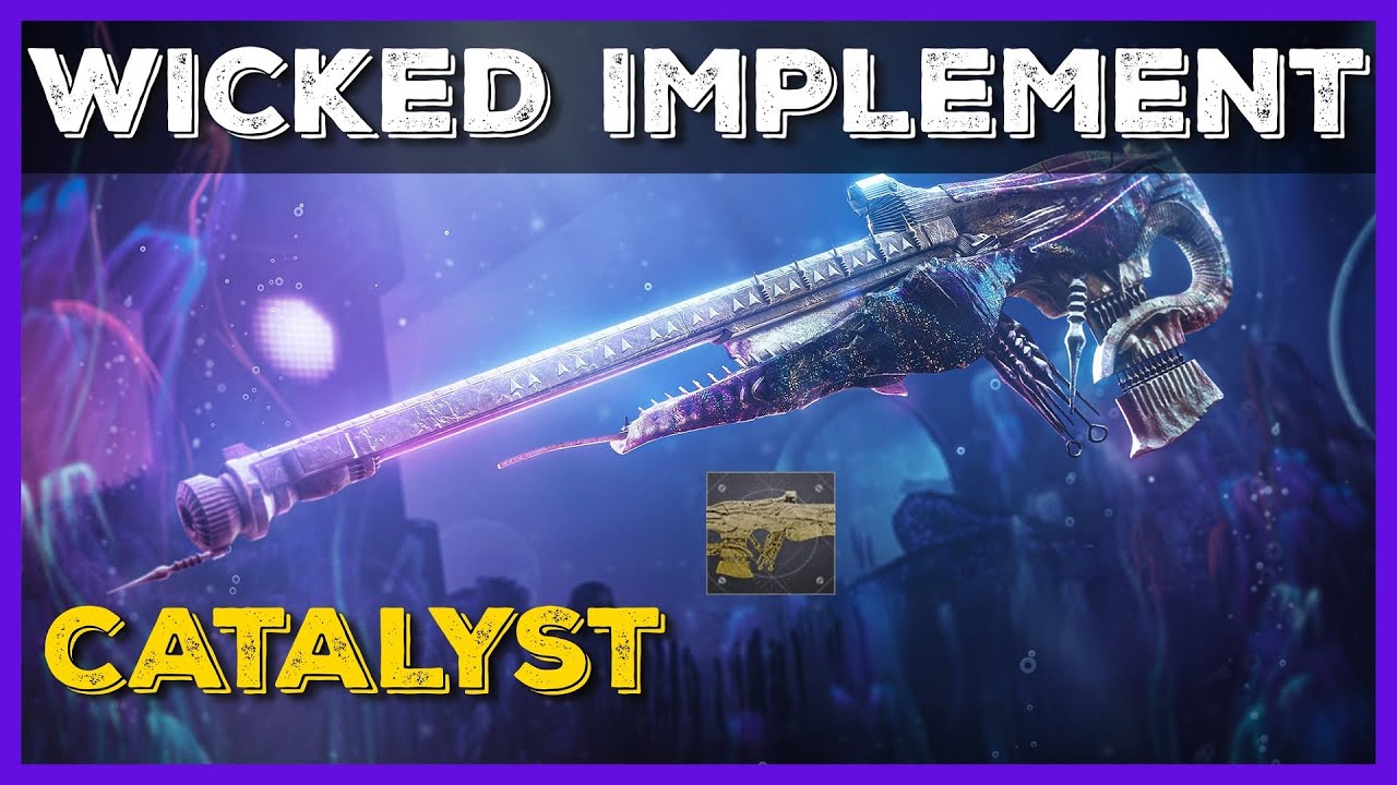Wicked Implement exotic catalyst from Tier 7 Deep Dives | Destiny 2