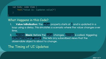 Understanding How @ ObservedObject Refreshes the UI in SwiftUI