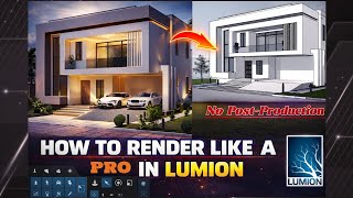How to Render Realistic Scenes in Lumion Step-by-Step 10-Minute Tutorial