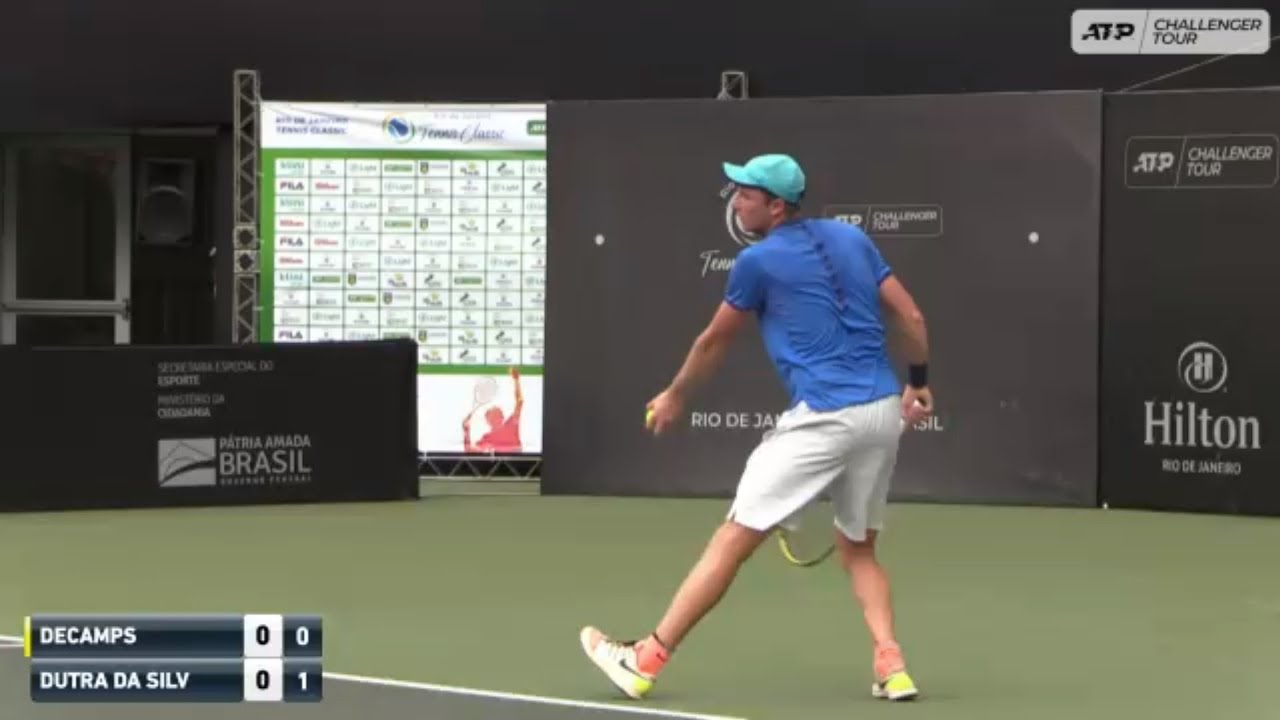 Gabriel Decamps (BRA) vs Daniel Dutra Da Silva (BRA), Rio De Janeiro challenger, QuarterFinal