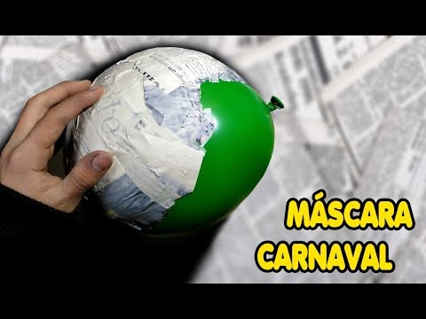 Video: Cómo Hacer Una Máscara De Carnaval