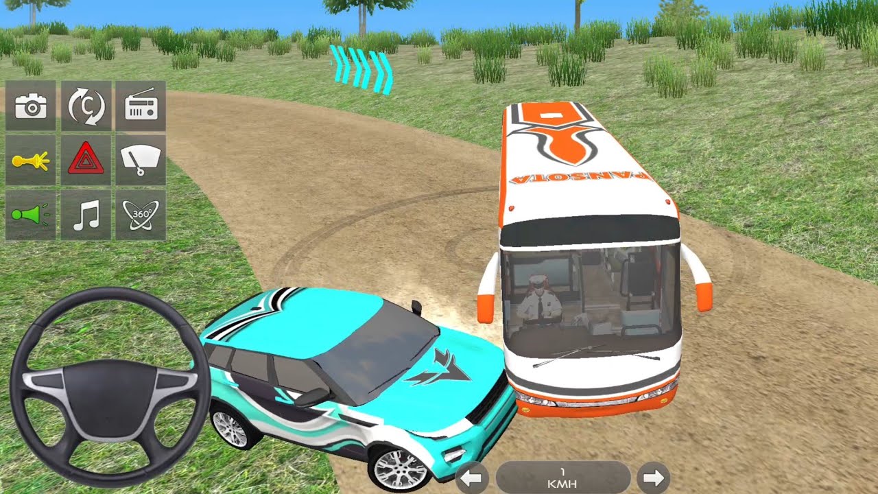 Modern Coach Bus Driving Games Gameplay Part 2 - ( Android, iOS) 