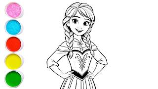 Beautiful Fairy Drawings for Kids, Painting & Coloring for Kids | Let's Draw Together