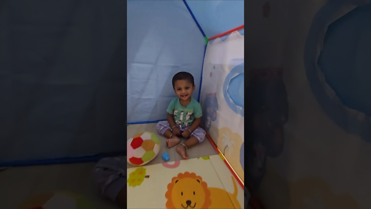 WE SURPRISED RUUSHI WITH TENT AND HE...| 