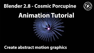 Blender 2.82 - Abstract 3D Animation Loop Tutorial Using Modifiers - Evee