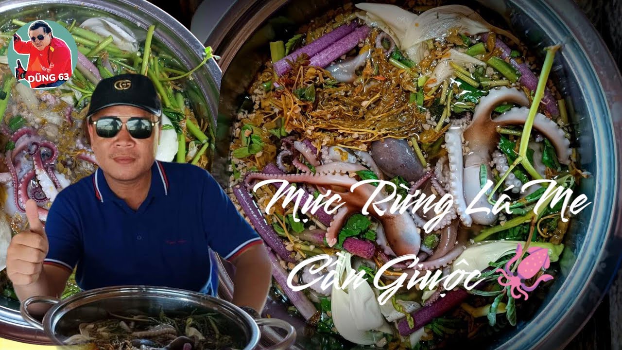 MỰC RỪNG LÁ ME - ĐẶC SẢN CẦN GIUỘC | Le Kushidu Review 2024 | Dũng 63 ...