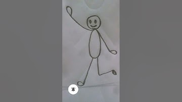 How to draw stickman - Super  easy  and  basic  drawing