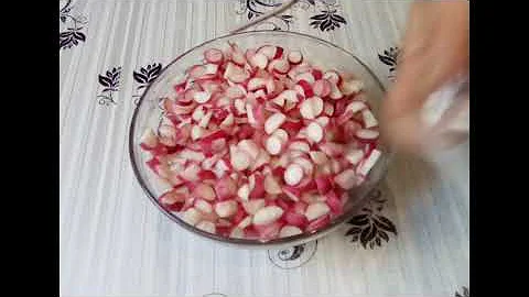 Так я сохраняю редис на зиму.
