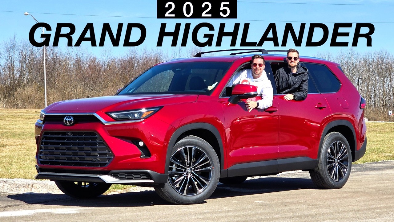 2025 Toyota Grand Highlander -- What's NEW for 2025?? (New Trims