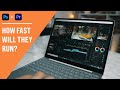 Adobe Photoshop & Premiere Pro TEST on Microsoft Surface Laptop GO