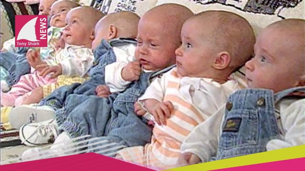 Ella tuvo septillizos en 1997 y su esposo la dejó  Mira cómo lucen 19 años después