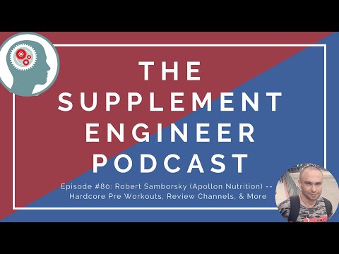 Episode #80: Robert Samborsky (Apollon Nutrition) – Hardcore Pre Workouts, Review Channels, & More