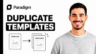 How to duplicate templates in Paradigm AI in 2026 (Full Guide) Guide
