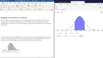 Normal model calcs in GeoGebra