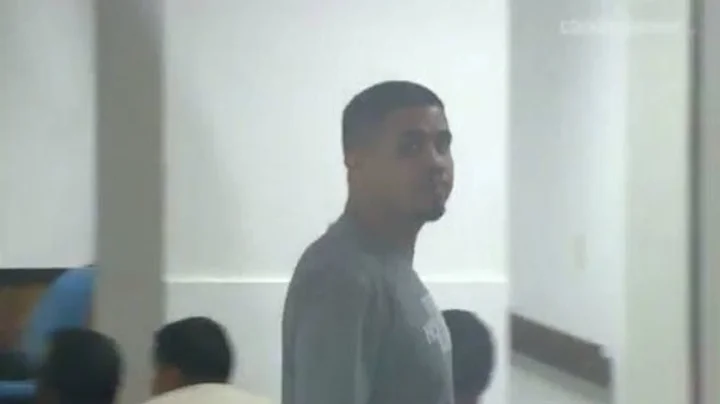 Roland Zepeda's first court appearance