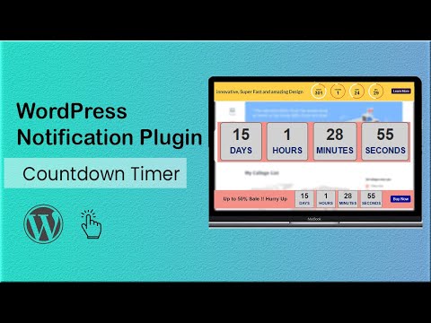 Countdown Timer  for WordPress | WordPress Notification Bar Plugin - Header bar and footer bar