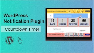 Countdown Timer  for WordPress | WordPress Notification Bar Plugin - Header bar and footer bar