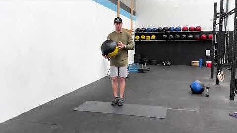 Med Ball Lunge with Rotation