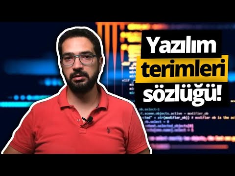 Yazılım terimlerinin anlamları! - Yazılım terimleri sözlüğü!