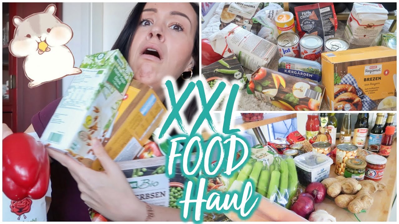 XXL FOOD HAUL. VORRÄTE AUFSTOCKEN. Günstig, gesund & lange haltbar ...