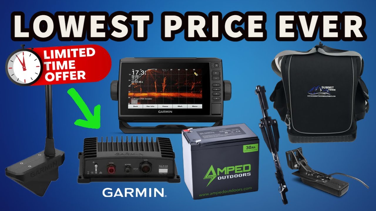 BEST DEAL EVER! Garmin Livescope Ice Bundle Build! YouTube