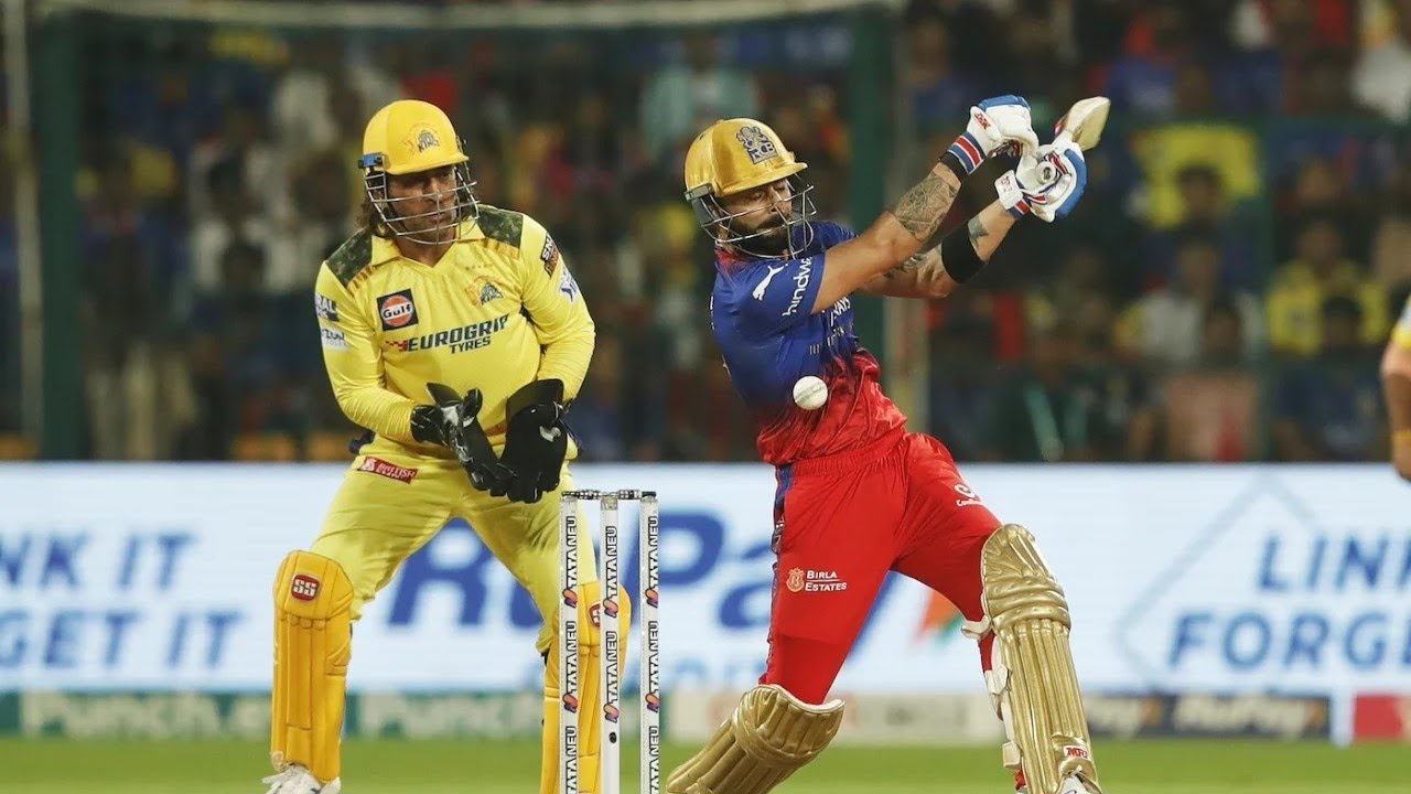 RCB vs CSK 2024 Last over thriller !! Kohli vs Dhoni - YouTube