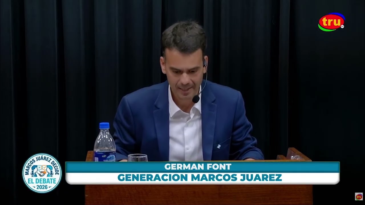 Marcos Juárez 2026 El Debate. Presentación de candidatos. Resumen