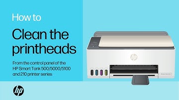 Clean printheads from the control panel | HP Smart Tank 520, 540, 580, 590, 5000, 5100, 210 printers